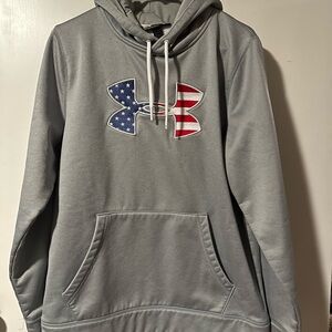 Team USA Under Armour Men's Hoodie with Patriotic Logo- Med